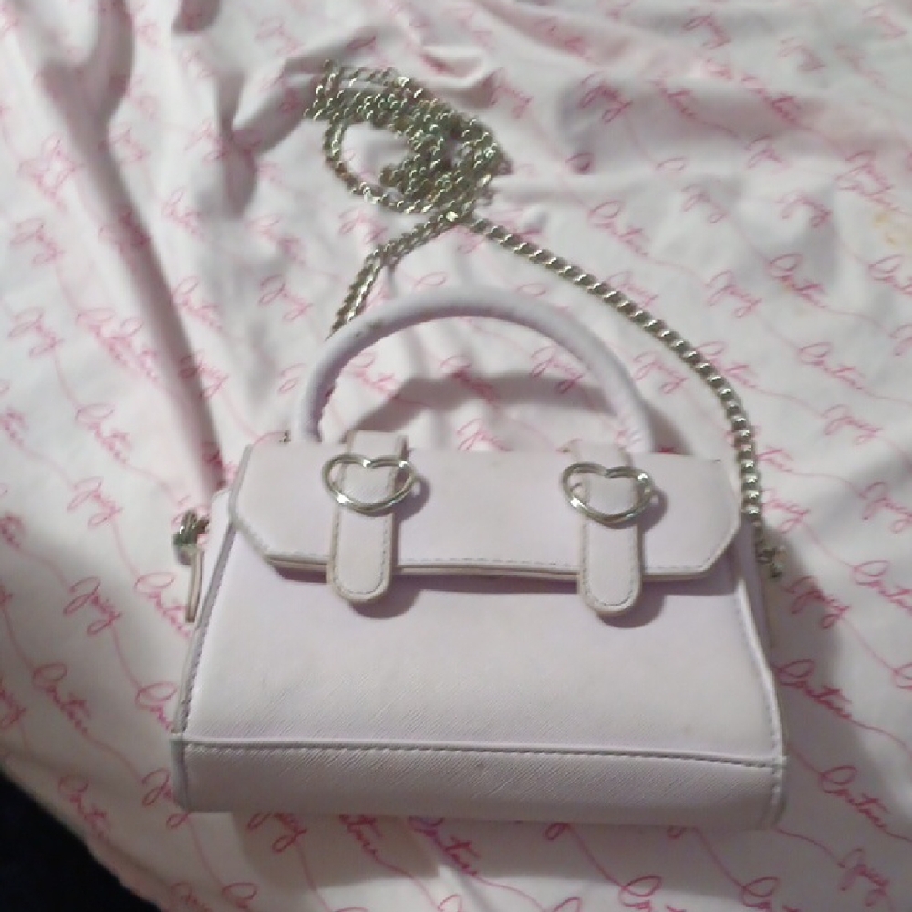 Elegant Pink Handbag with Chain Strap